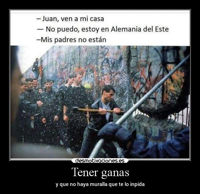 Tener ganas - 