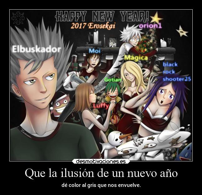 Que la ilusión de un nuevo año - 