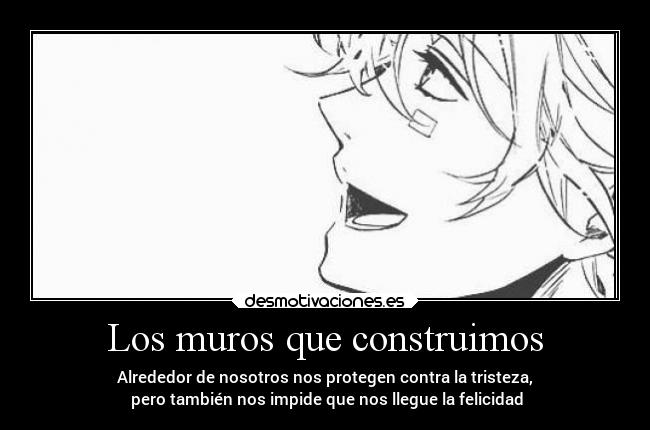 carteles anime desmotivaciones