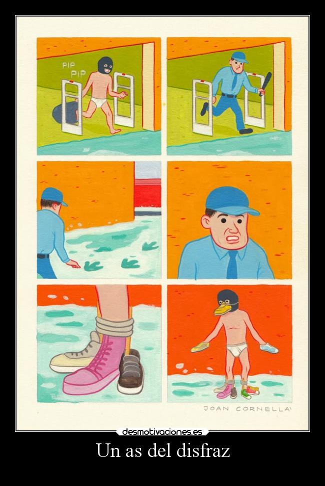 carteles arte maburromolt tiruricuaccuac joan cornella hey desmotivaciones