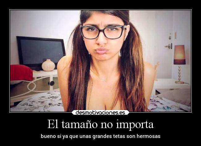 El tamaño no importa -
