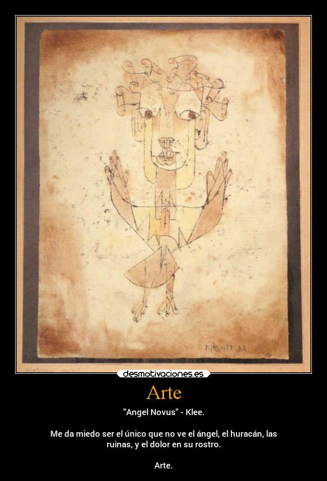 carteles arte arte vida angelnovus artista desmotivaciones