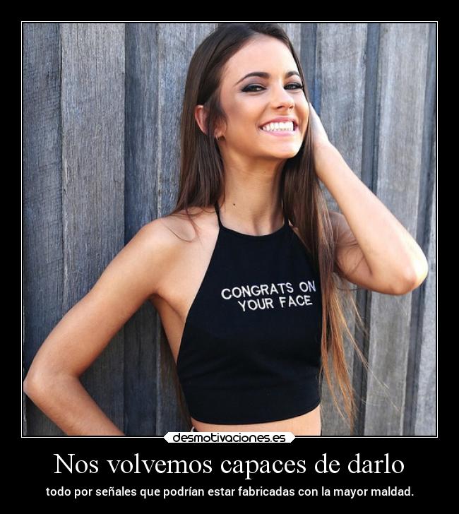 Nos volvemos capaces de darlo - 