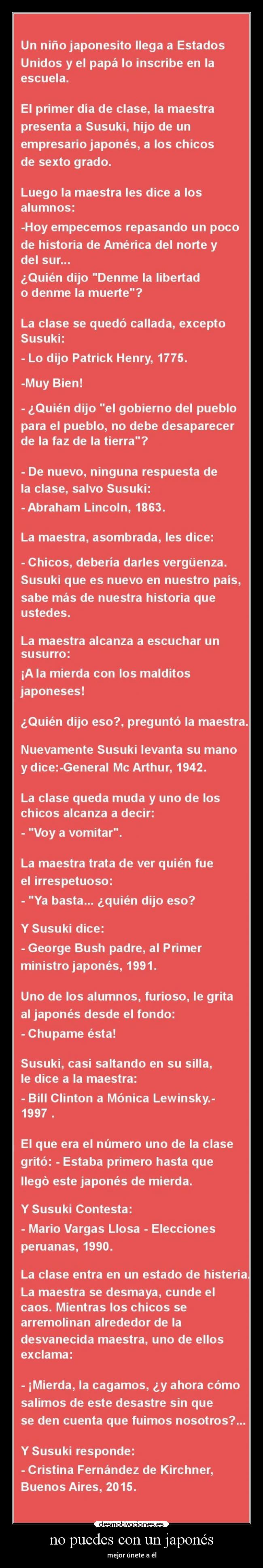 no puedes con un japonés - mejor únete a él