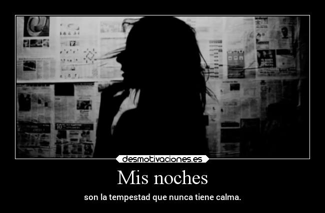 Mis noches -