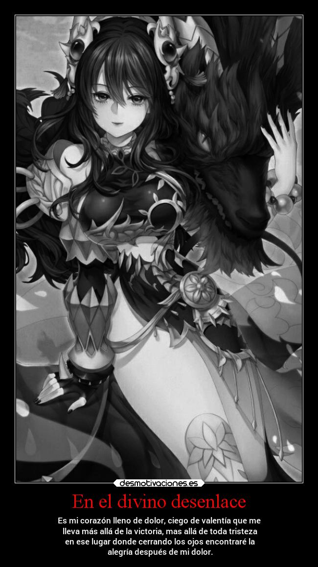 En el divino desenlace - 