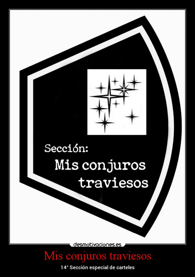 Mis conjuros traviesos - 14° Sección especial de carteles