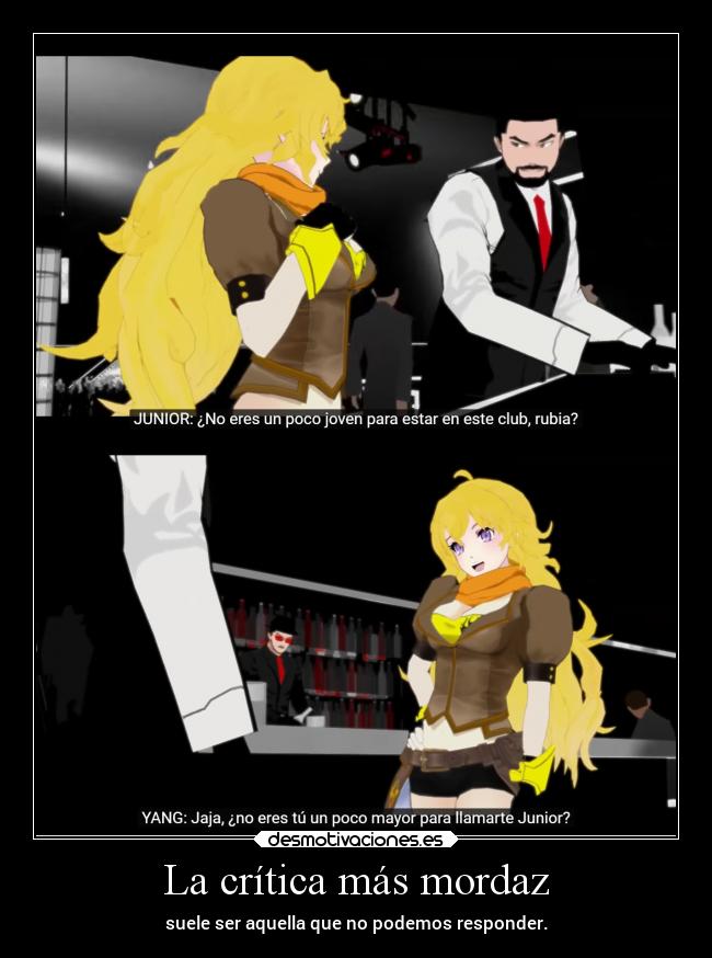 La crítica más mordaz - 