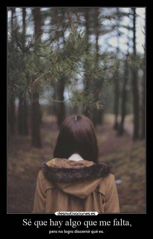 carteles desmotivaciones ausencia confusion busquedainterior necesidad vacio conociendoseasimismo echd7 desmotivaciones