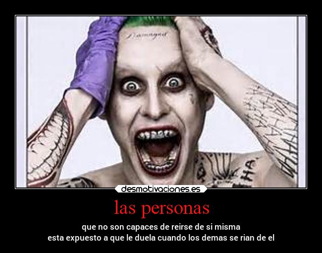 las personas - 
