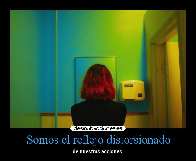 Somos el reflejo distorsionado - 