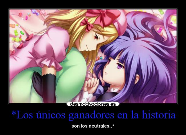 carteles historia desmotivaciones personajes neutrales que molan lambdadelta bernkastel uminekononakukoroni witches desmotivaciones