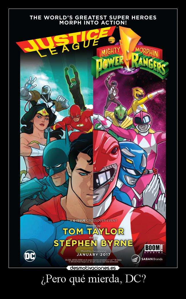 carteles humor clandesplazado slipkdemon justiceleague ligadelajusticia powerrangers comic desmotivaciones