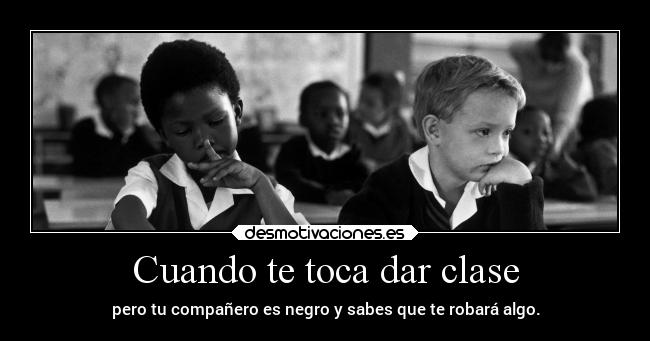 Cuando te toca dar clase - 