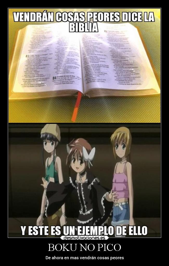 BOKU NO PICO - De ahora en mas vendrán cosas peores