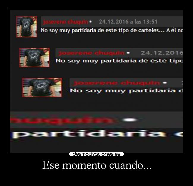 Ese momento cuando... - 