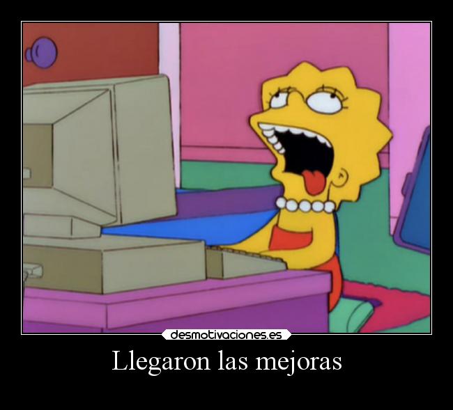 Llegaron las mejoras - 