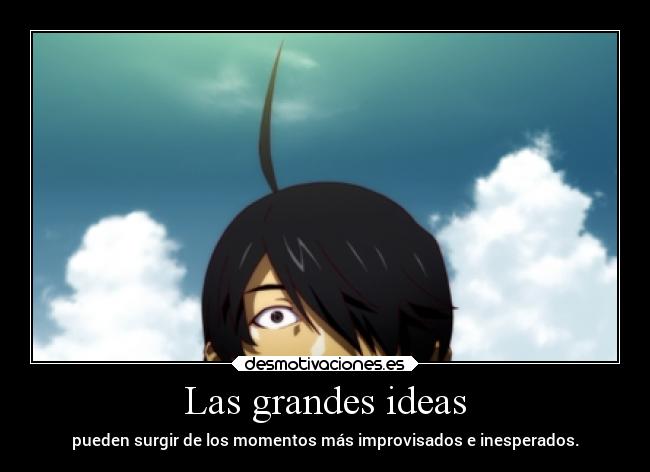 carteles ideas anime ideas grandeza doniisback doni desmotivaciones