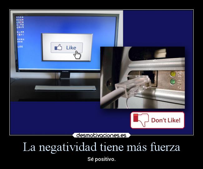 carteles motivaciones negatividad optimismo desmotivaciones