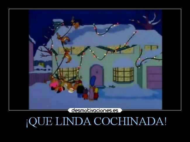 ¡QUE LINDA COCHINADA! -