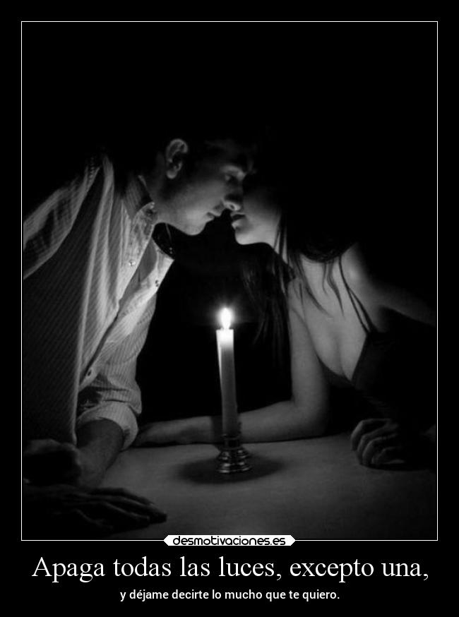 Apaga todas las luces, excepto una, -