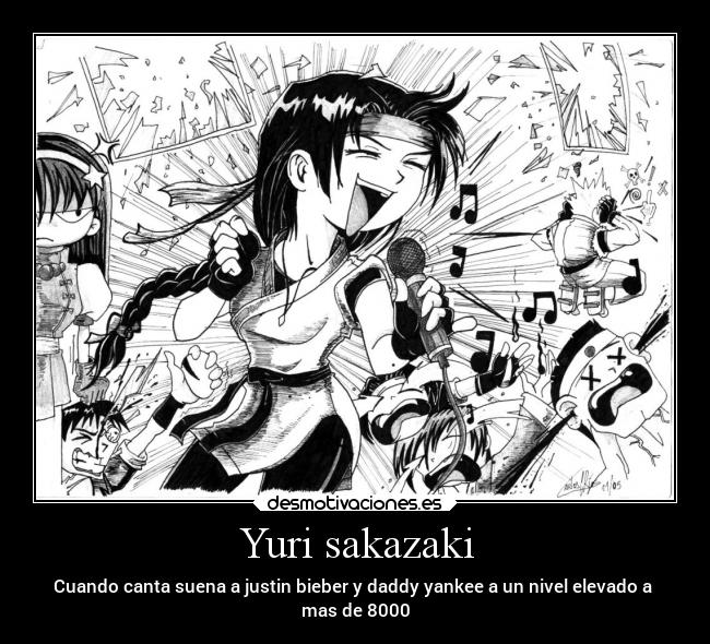 carteles risa humor canto yurisakazaki ryo daimon robert athena kensou kof desmotivaciones