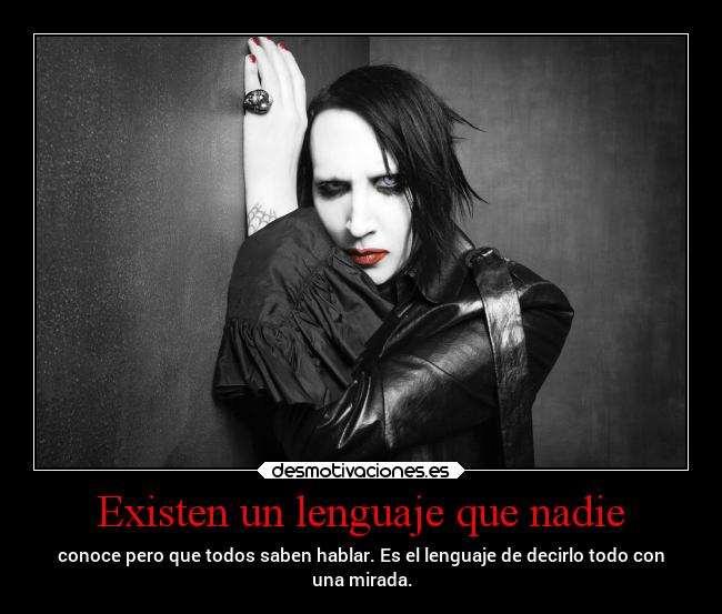 Existen un lenguaje que nadie -