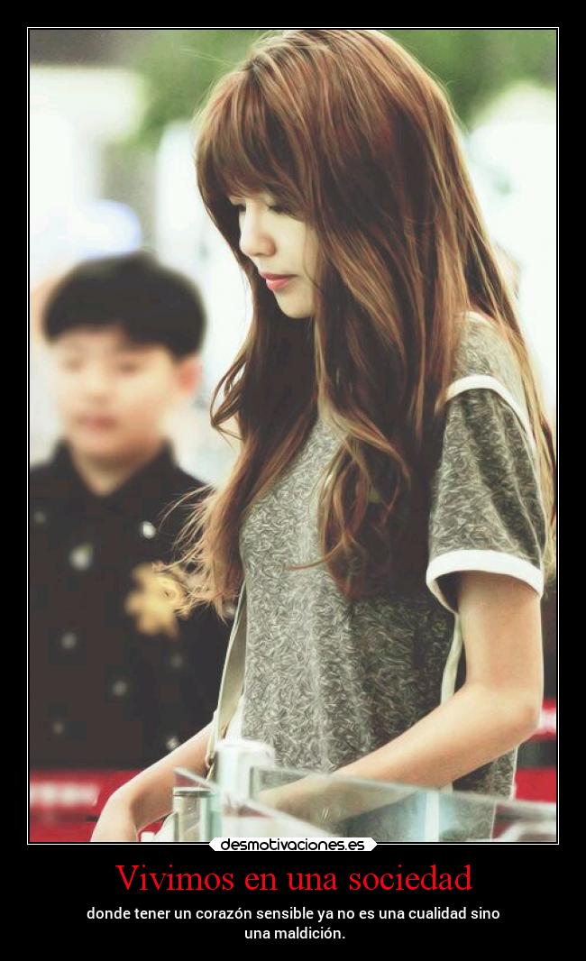 Vivimos en una sociedad -