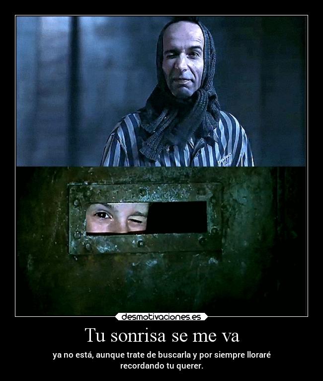 Tu sonrisa se me va - 