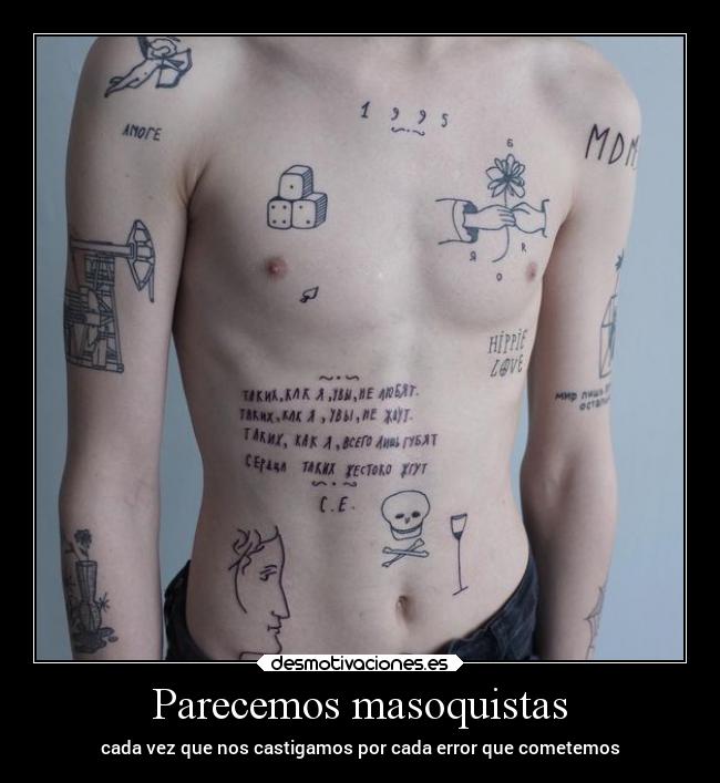 Parecemos masoquistas - 