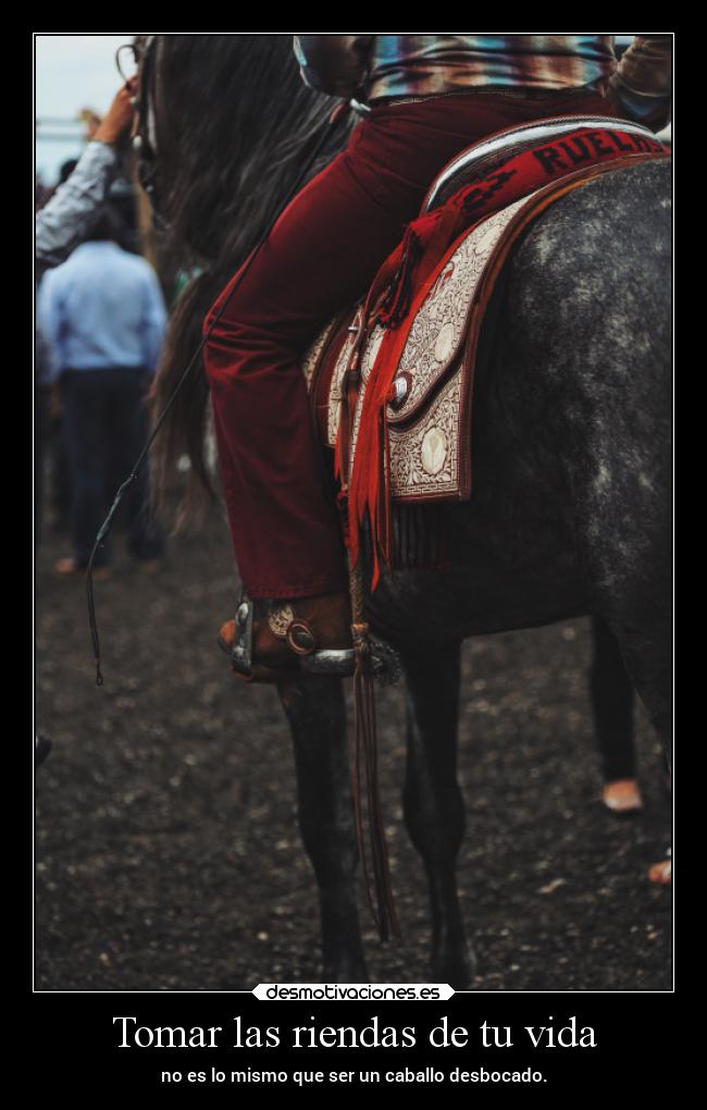 Tomar las riendas de tu vida - 