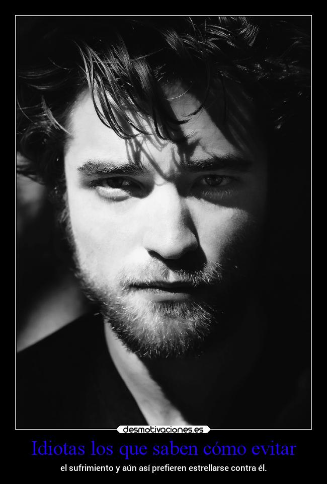 Idiotas los que saben cómo evitar -