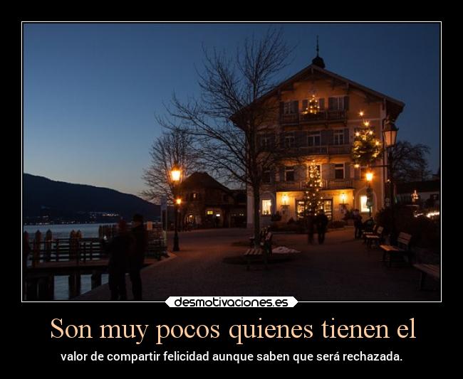 Son muy pocos quienes tienen el - 