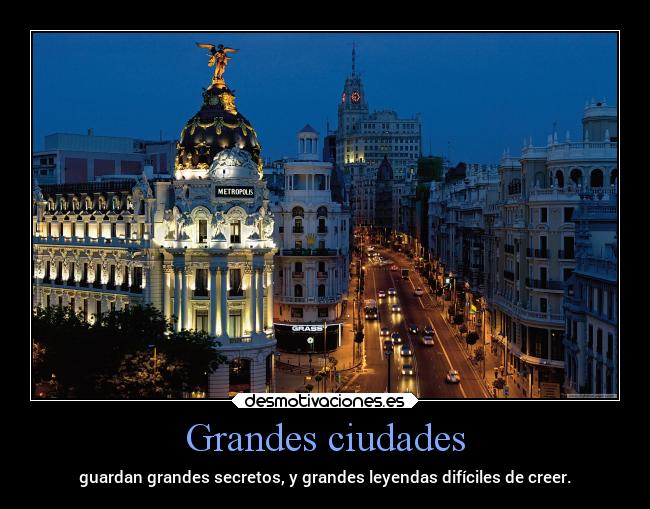 Grandes ciudades - 