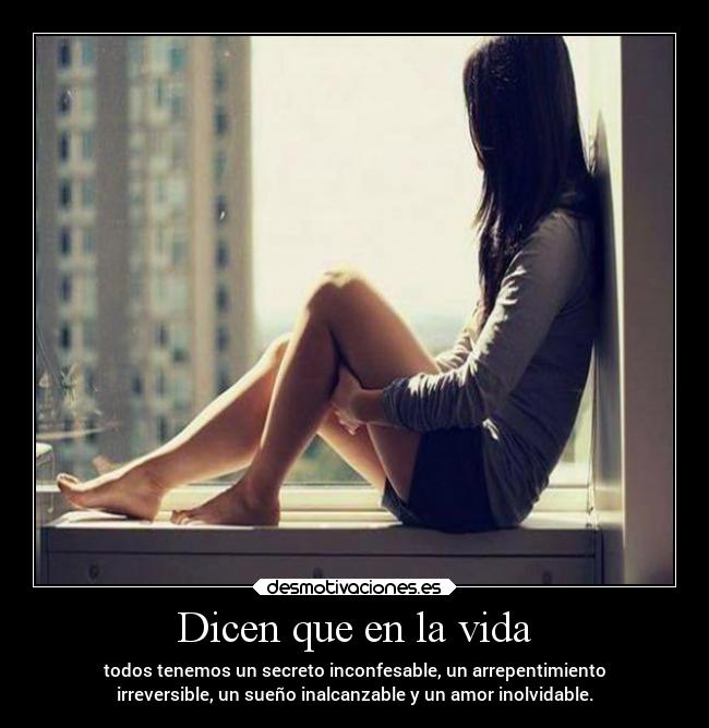 Dicen que en la vida - 