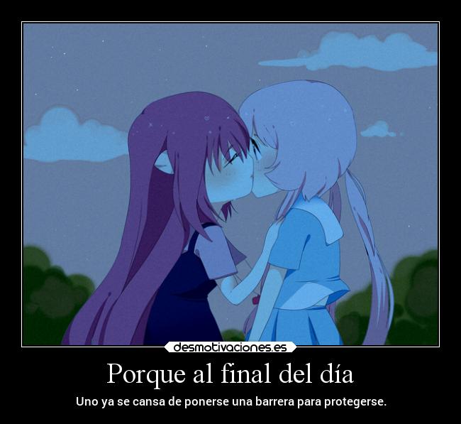 carteles vida sentimientos amor anime locura fail yuri gasai yuno lucy mirai nikii elfen lied laurasimpson14 desmotivaciones