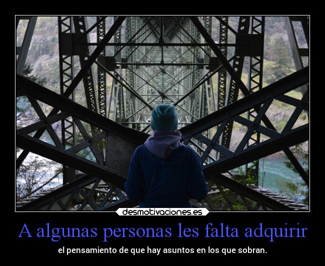 A algunas personas les falta adquirir -