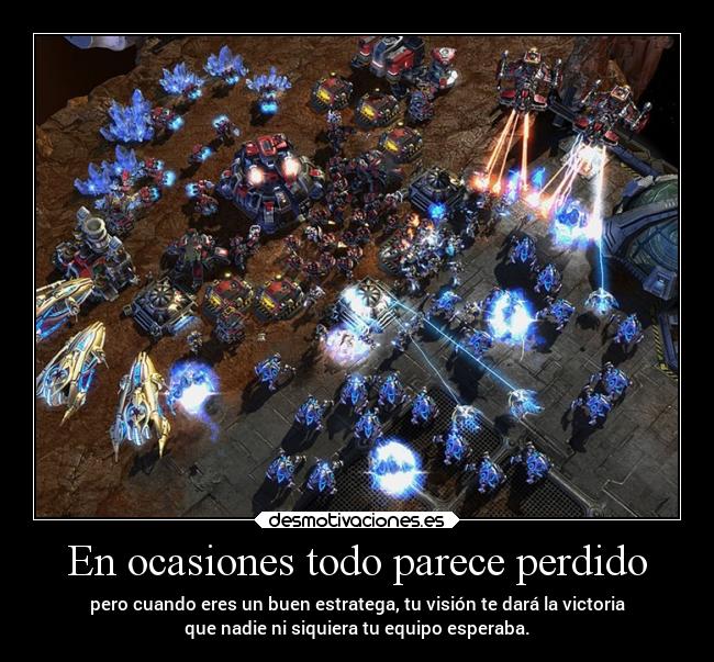 En ocasiones todo parece perdido - 