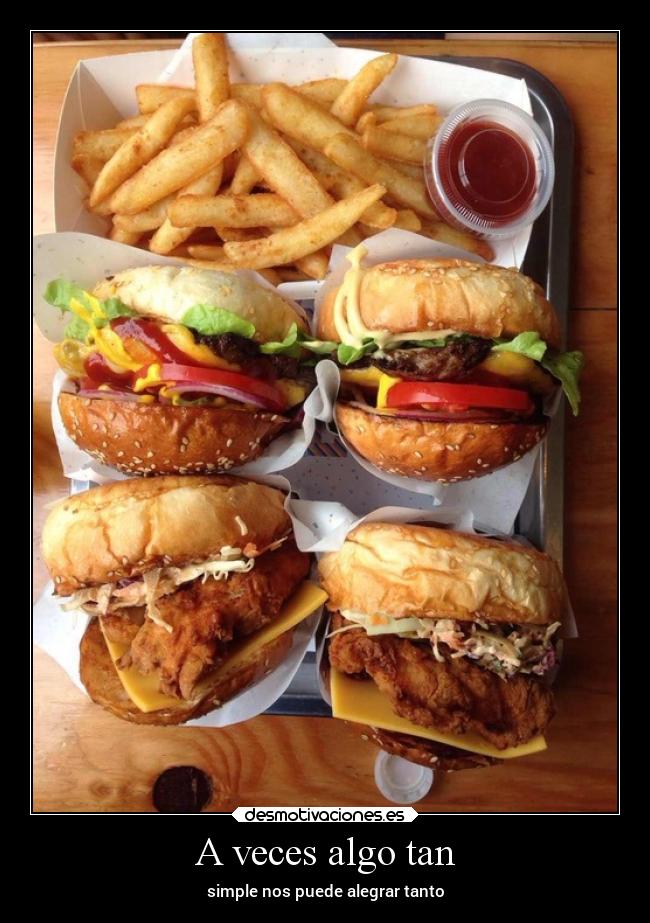 A veces algo tan - simple nos puede alegrar tanto