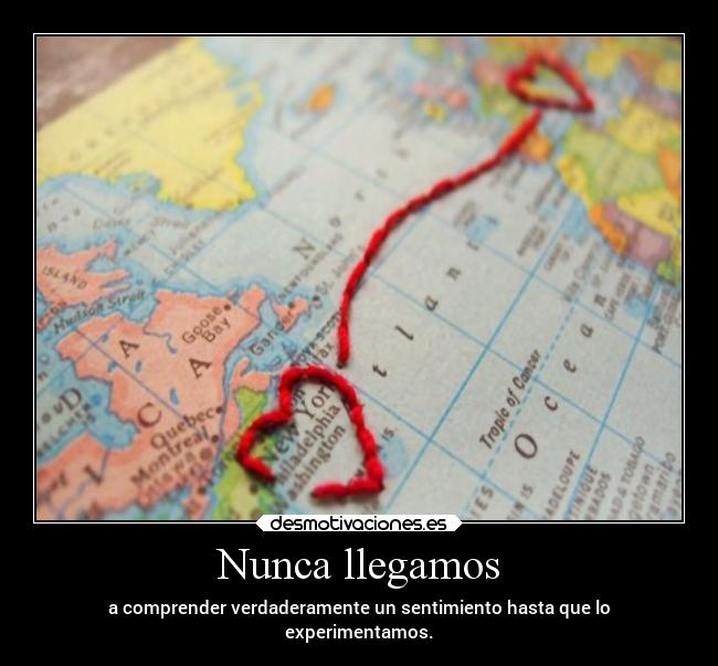 Nunca llegamos - 