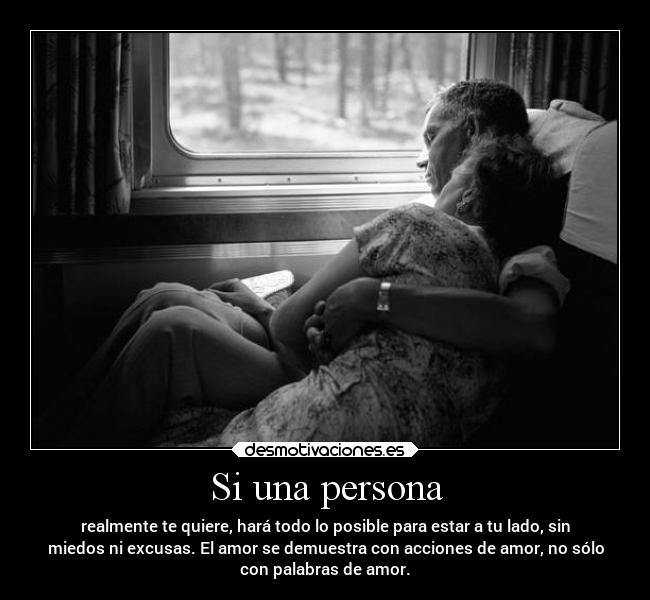 Si una persona | Desmotivaciones