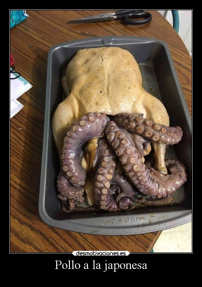 Pollo a la japonesa - 