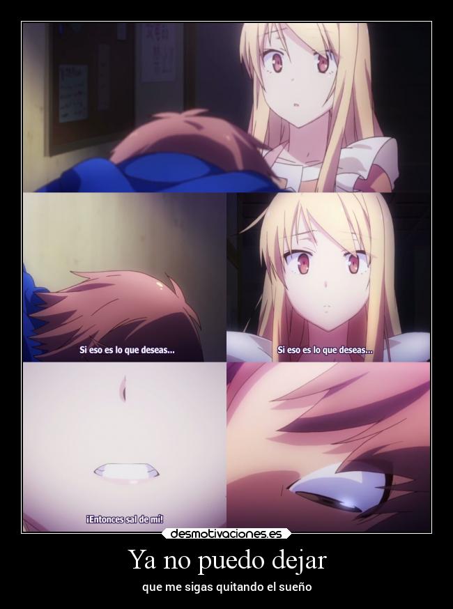 carteles anime amor dolor tristeza kanda mashiro sorata sueno pesadillas desmotivaciones