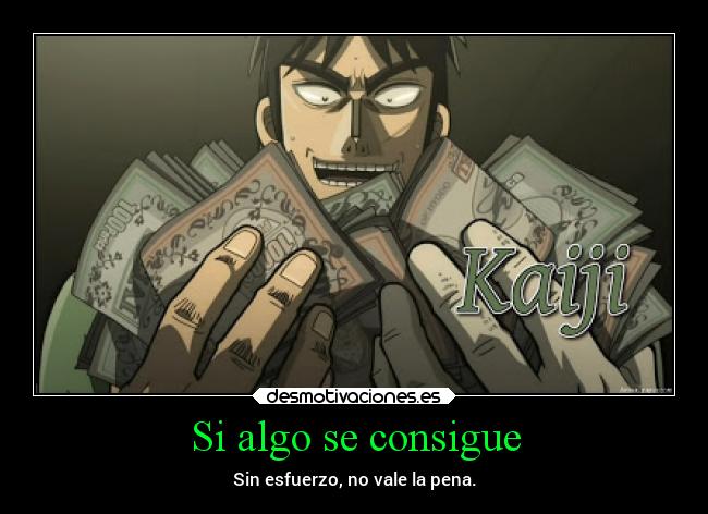 carteles anime dinero killerfrases desmotivaciones
