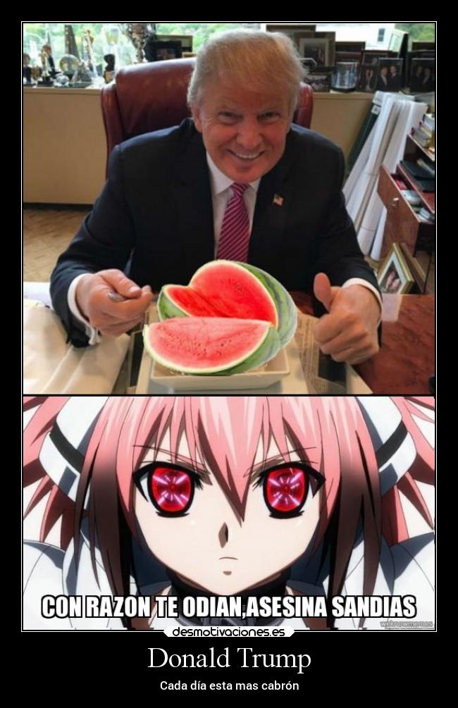 Donald Trump - Cada día esta mas cabrón