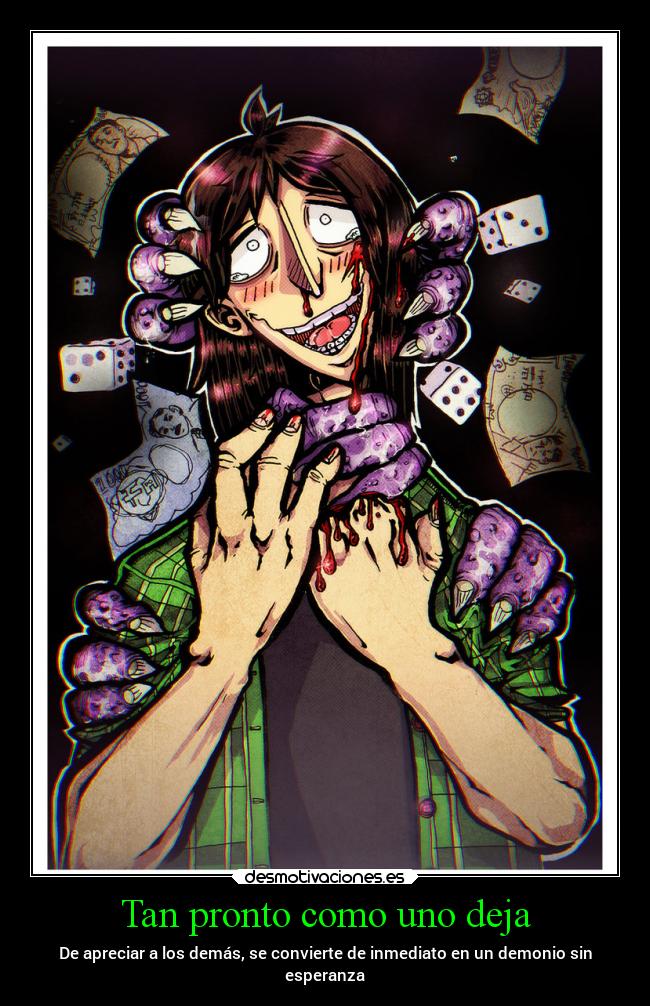 carteles anime killerfrases desmotivaciones