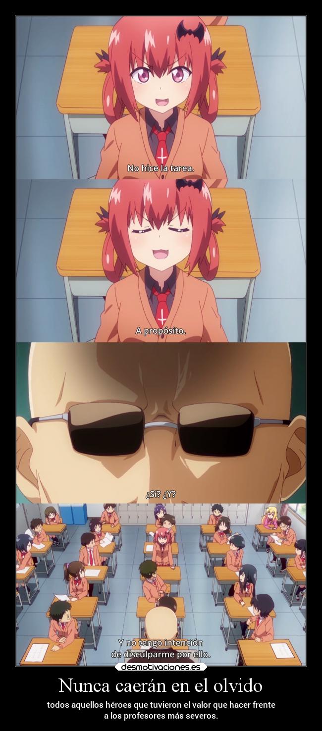 Nunca caerán en el olvido -