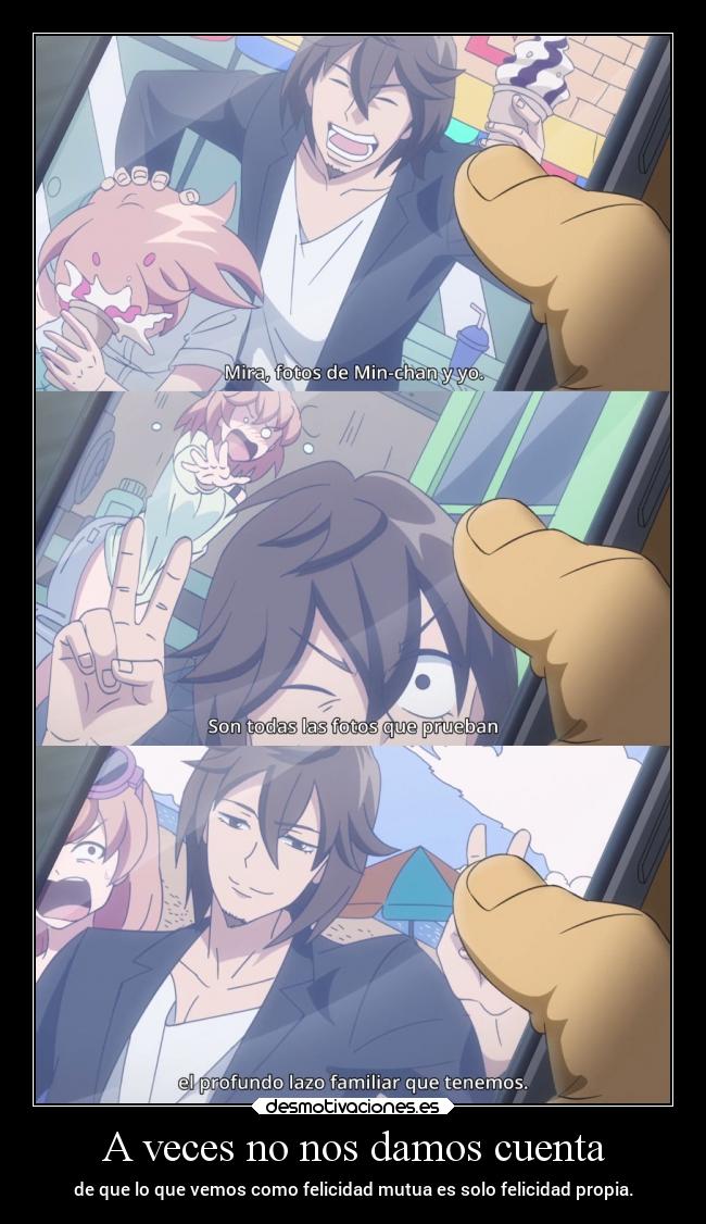 carteles anime vida mundo familia amor felicidad padre hija raptorhunters harukaze erosekai tobehero minchan desmotivaciones