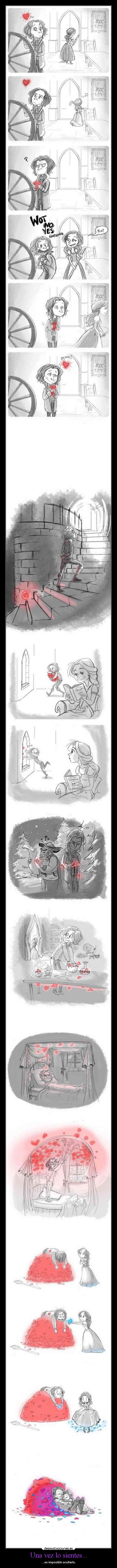 Una vez lo sientes... - ...es imposible ocultarlo.