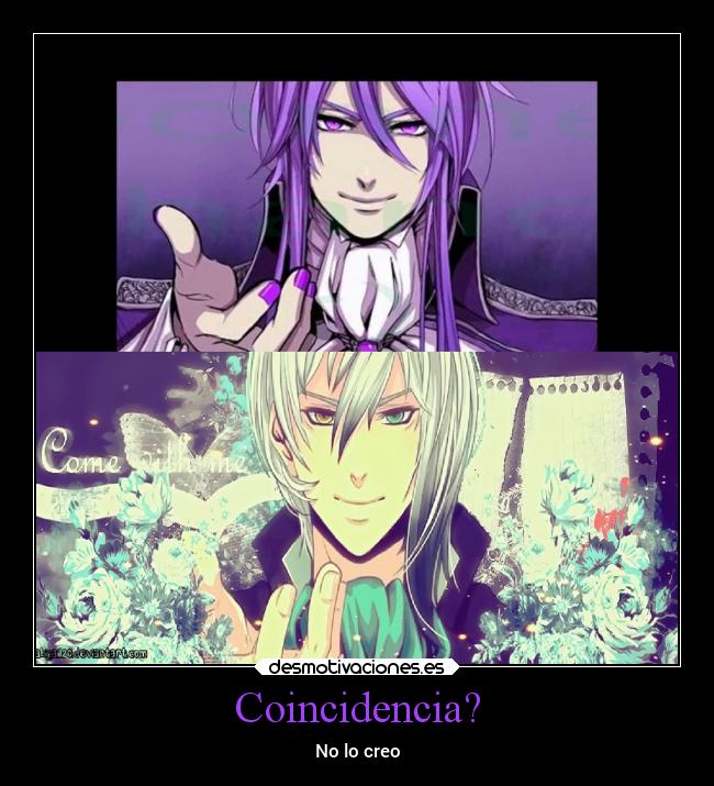 Coincidencia? - No lo creo